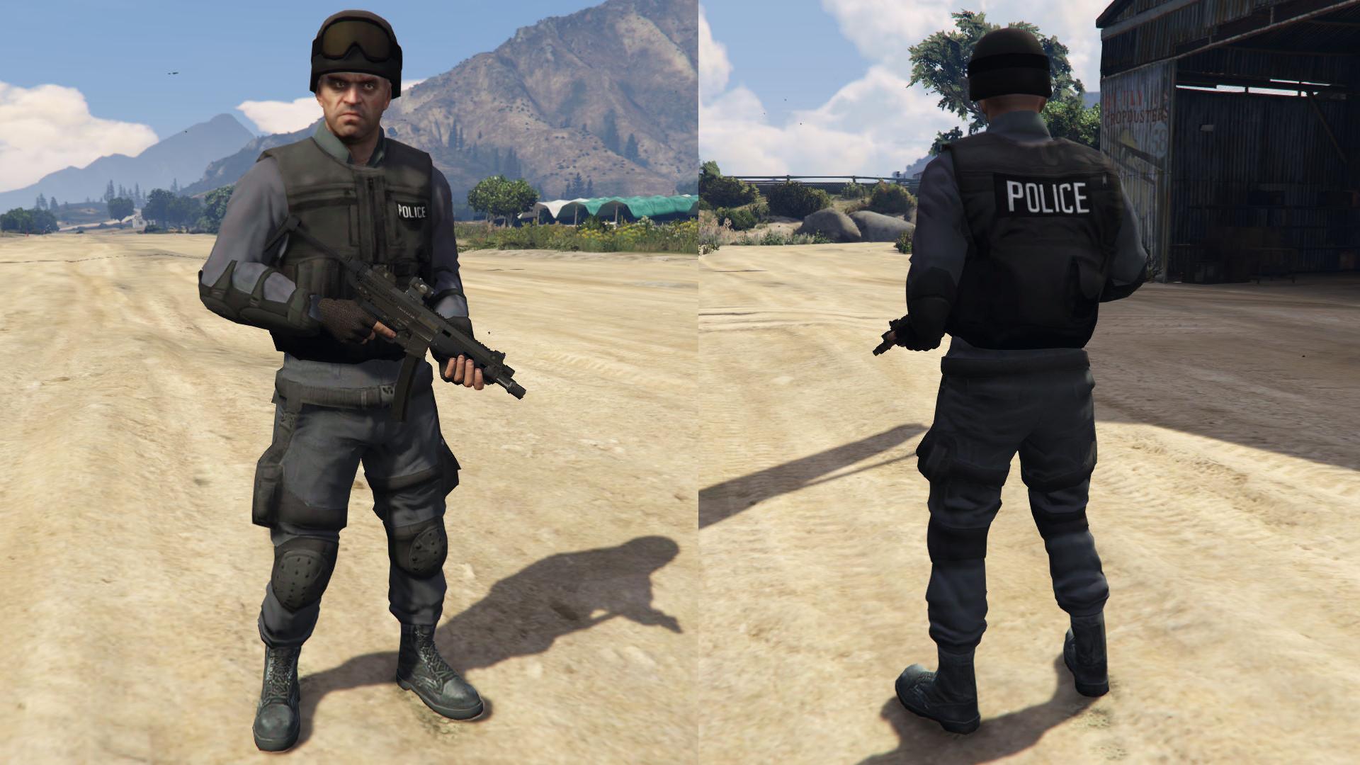 Swat outfit outlet gta 5